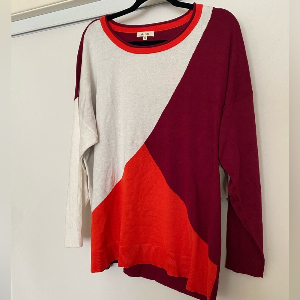 Color block sweater Olive and Vine